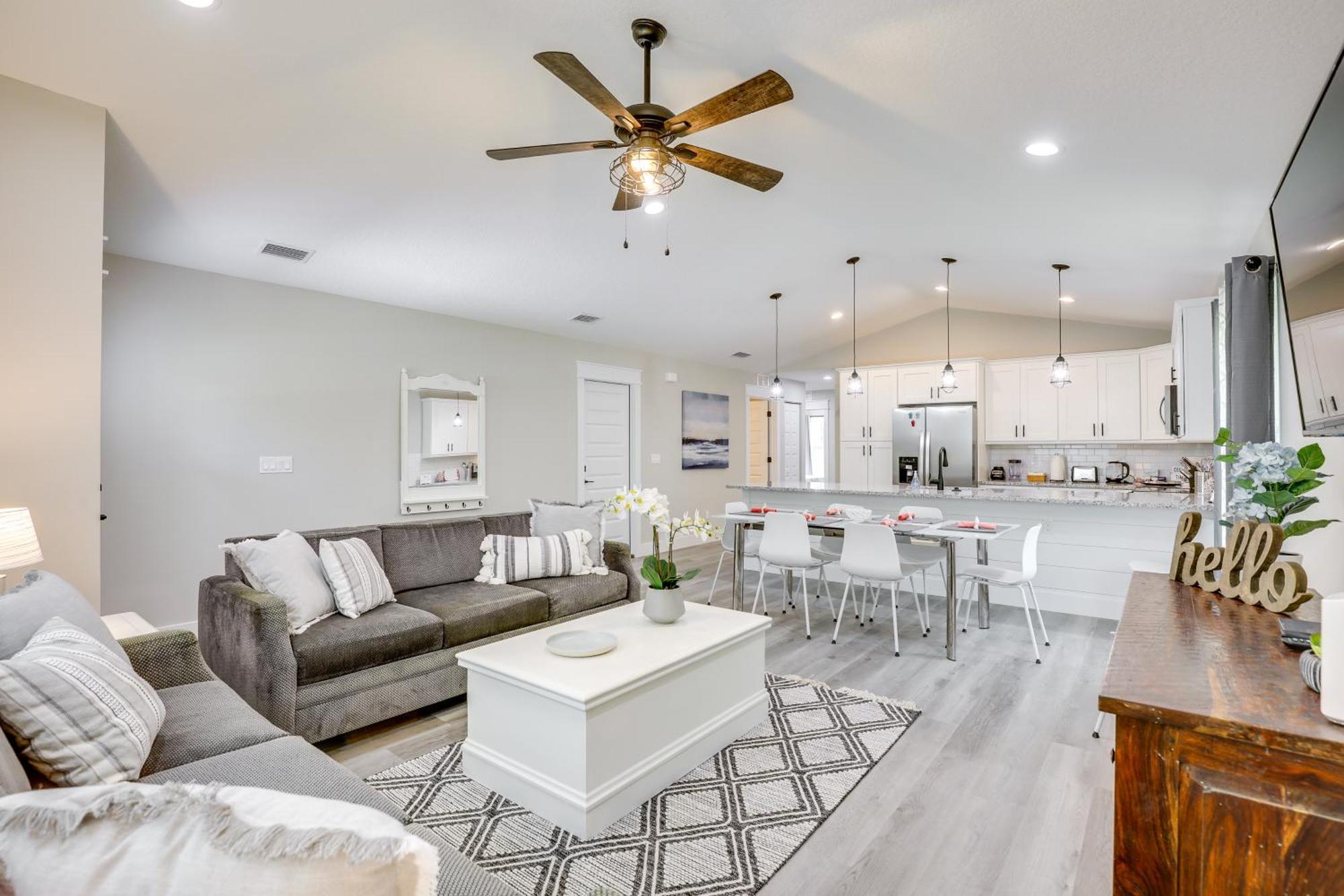 Brand New St Augustine Home - 5 Mi To Beach! سانت أوغيستين المظهر الخارجي الصورة